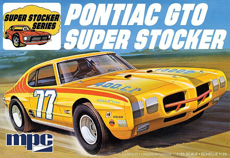 1970er Pontiac GTO SuperStocker von AMT/MPC