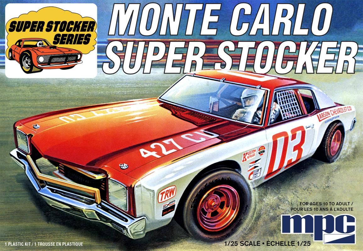 1971 Chevy Monte Carlo Super Stocker von AMT/MPC