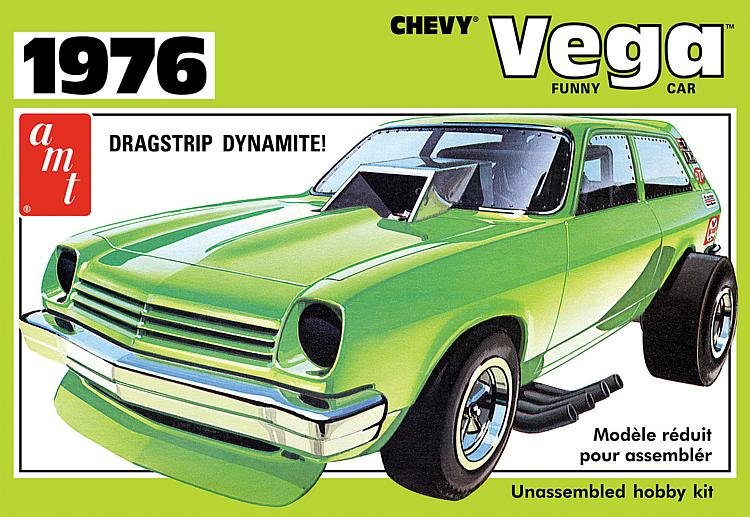 1976er Chevy Vega Funny Car von AMT/MPC