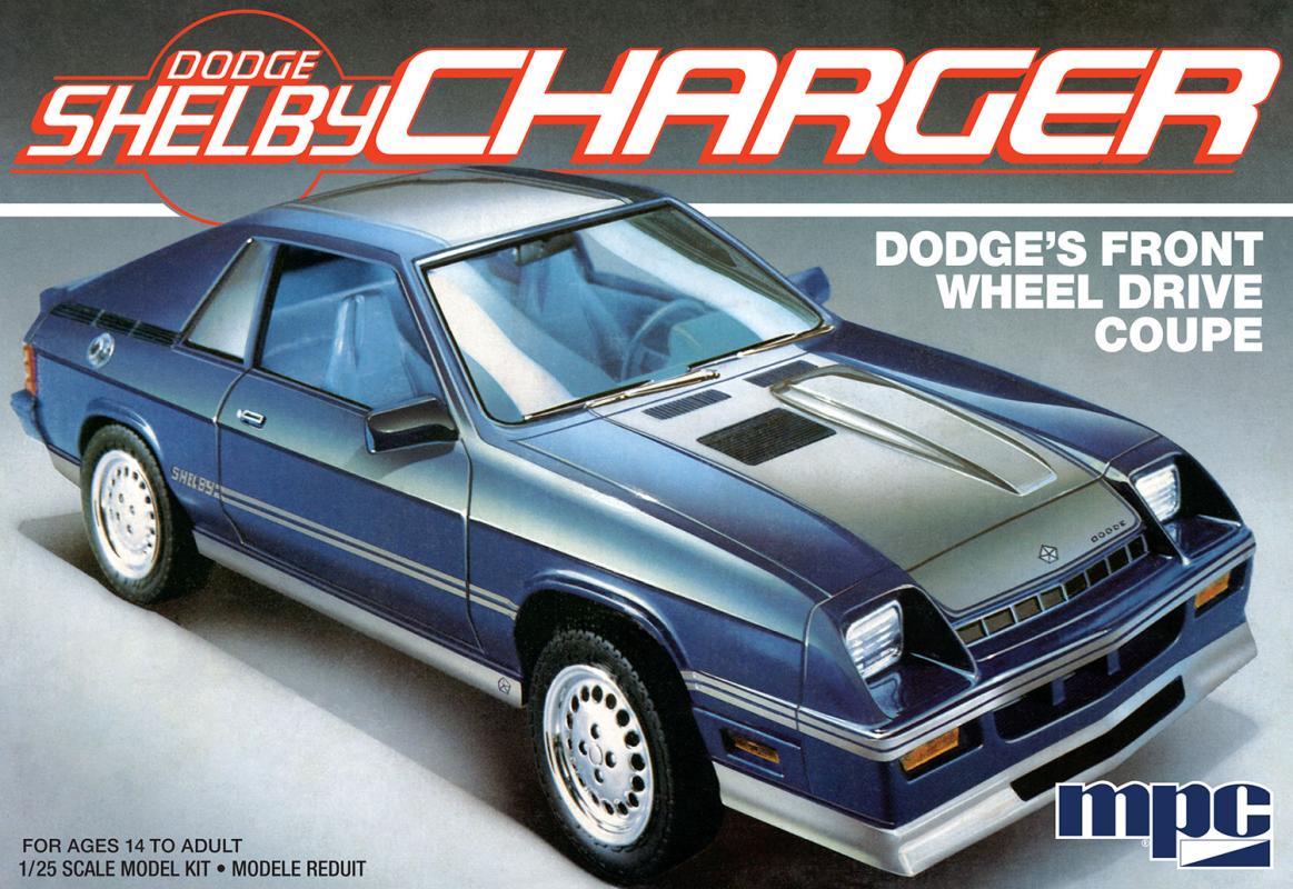 1986 Dodge Shelby Charger von AMT/MPC