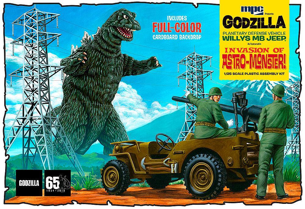 Godzilla Army Jeep Godzilla Army Jeep von AMT/MPC