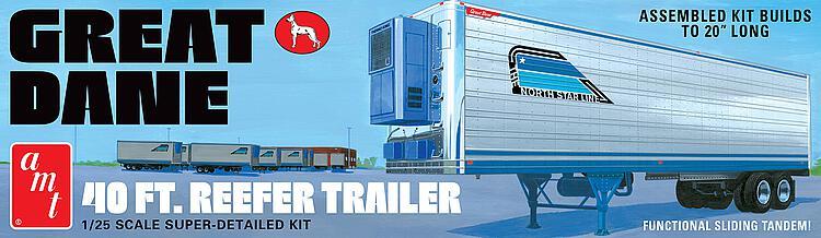 Great Dane 40``-Reefer Trailer von AMT/MPC