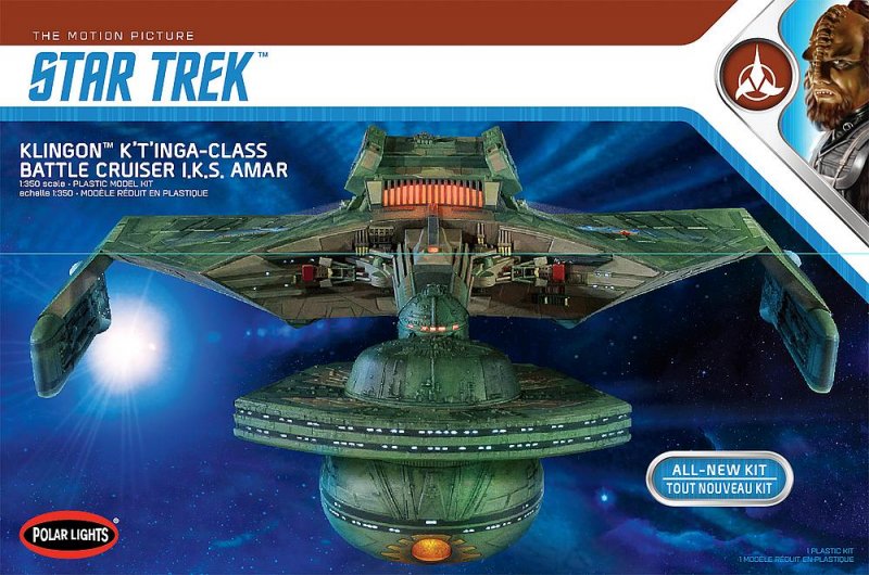 Star Trek Klingon K’t’inga von AMT/MPC