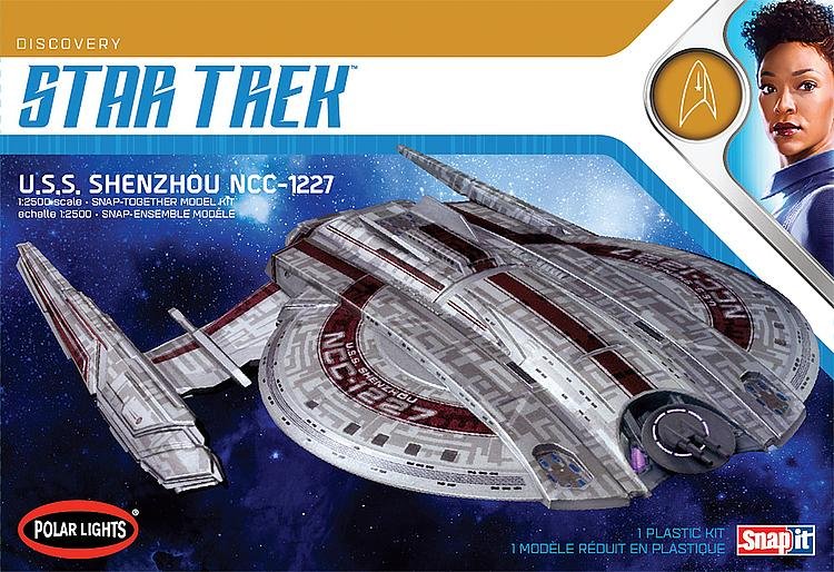 Star Trek - USS Shenzhou NCC 1227 - Snap Kit von AMT/MPC