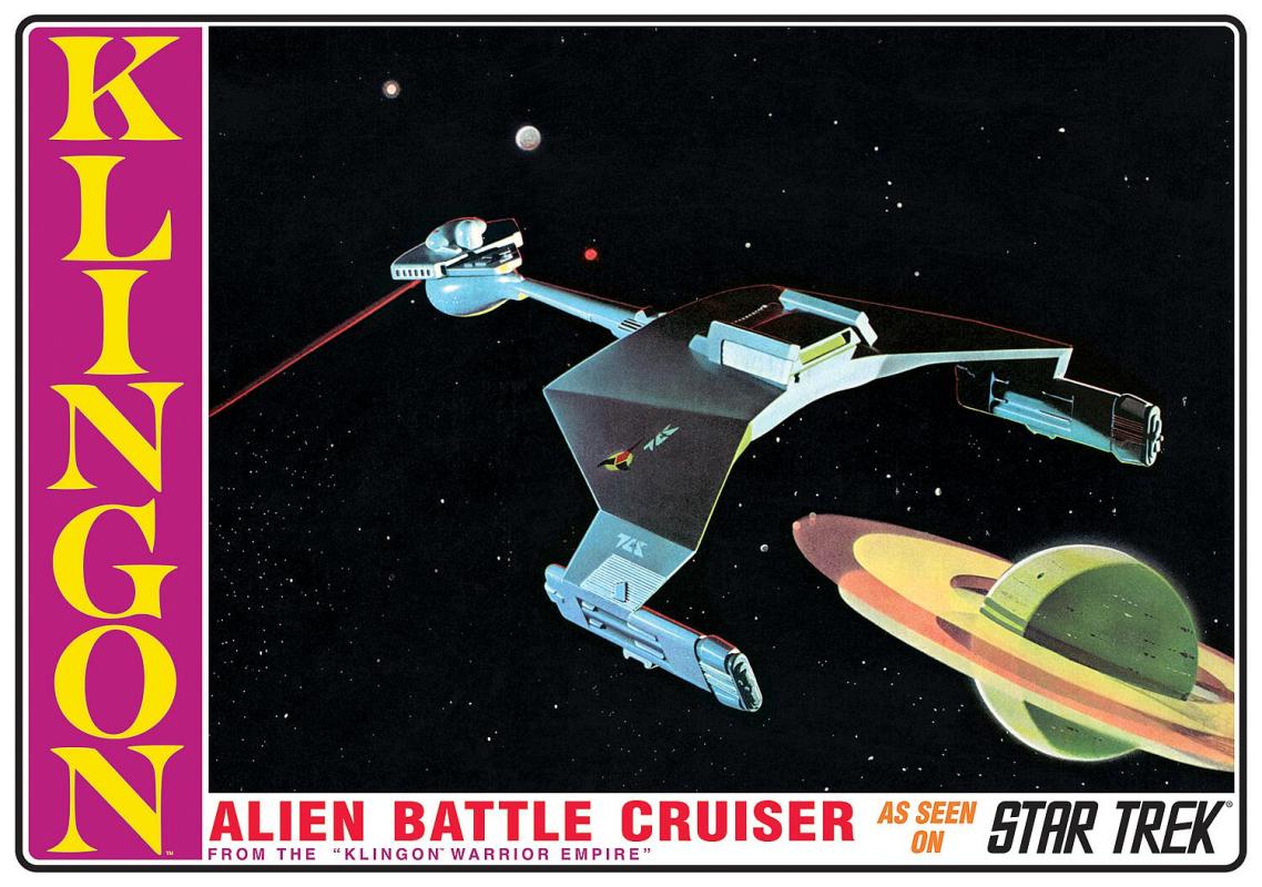 Star Trek: The Original Series Klingon Battle Cruiser von AMT/MPC