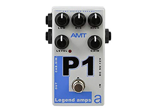 AMT P1-1 Kanal JFET Gitarrenvorverstärker mit Cab.Sim (Peavey 5150 Emulate) von AMT Electronics