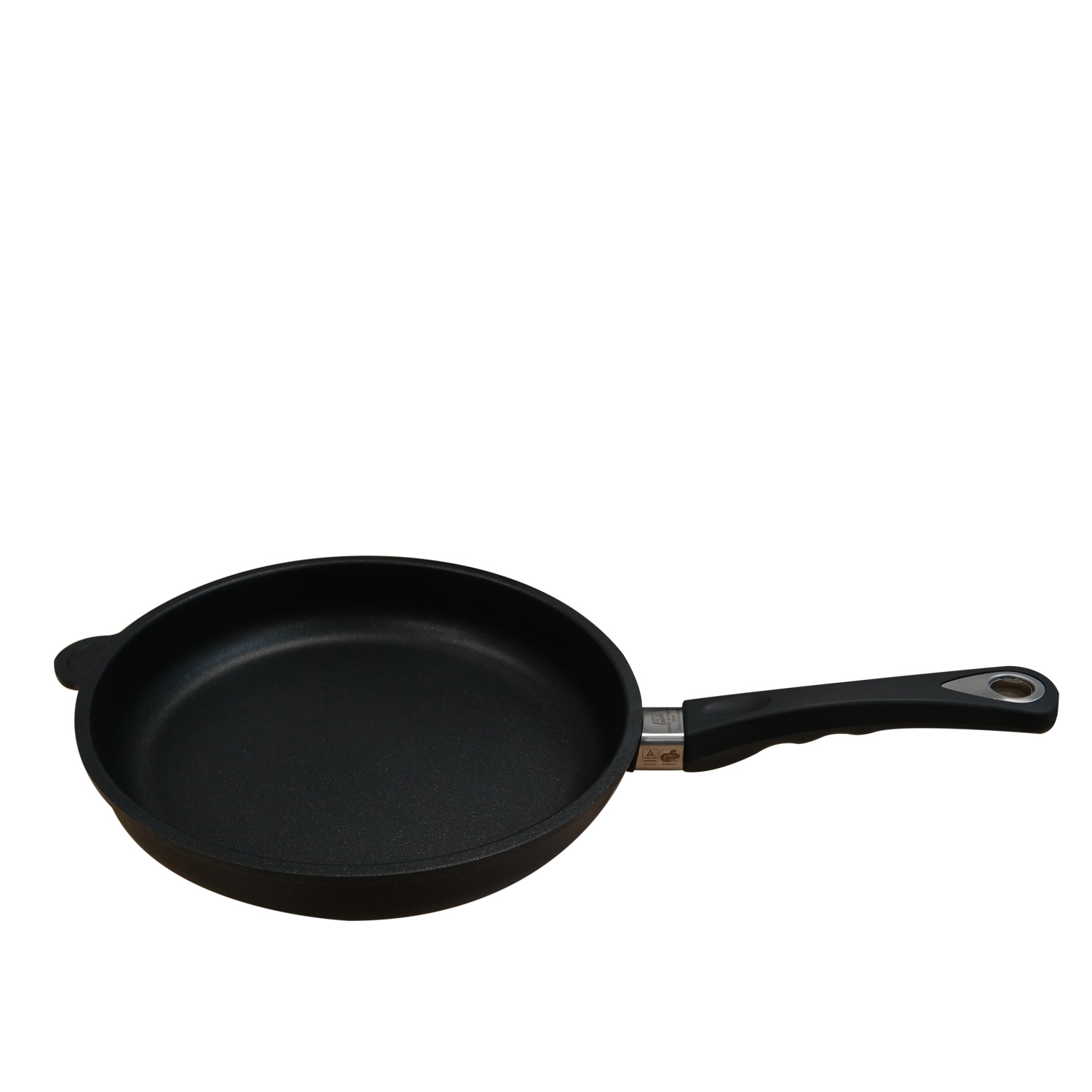 AMT Gastroguss Bratpfanne 528, 28 cm, 5 cm hoch, Aluguss, schwarz von AMT