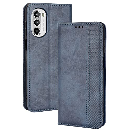AMWEI Hülle für Motorola Moto G82 5G, Premium TPU/PU Leder Klappbar Schutzhülle Tasche Handyhülle mit Standfunktion & Kartensteckplätzen, Blau AMWEI Hülle für Motorola Moto G82 5G, Premium TPU/PU Leder Klappbar Schutzhülle Tasche Handyhülle mit Standfunktion & Kartensteckplätzen, Blau von AMWEI
