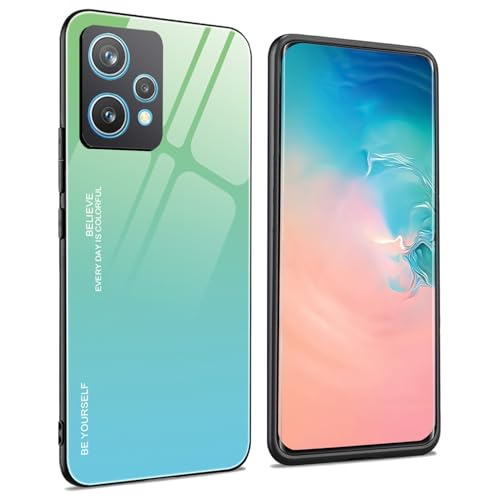 AMWEI Hülle für OnePlus Nord CE 2 Lite 5G, Handyhülle Weich Silikon TPU Rahmen Farbverlauf-Glas Back Cover Dünn Bumper Case, Stoßfest Kratzfest Schutzhülle - 6 von AMWEI