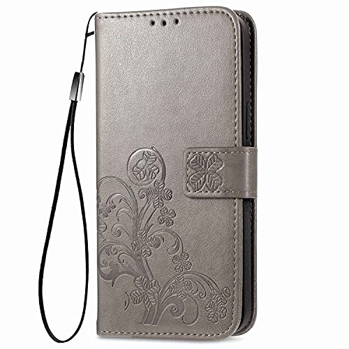 AMWEI Hülle für OnePlus Nord CE 2 Lite 5G, Premium TPU/PU Leder Klappbar Glückskleeblattprägung Schutzhülle Handyhülle mit Standfunktion & Kartensteckplätzen, Grau AMWEI Hülle für OnePlus Nord CE 2 Lite 5G, Premium TPU/PU Leder Klappbar Glückskleeblattprägung Schutzhülle Handyhülle mit Standfunktion & Kartensteckplätzen, Grau von AMWEI