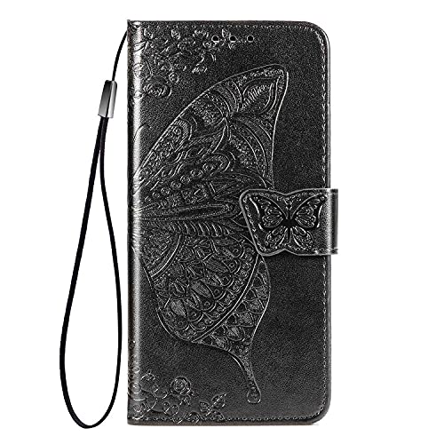 AMWEI Hülle für Realme C30 4G, Premium TPU/PU Leder Klappbar Schmetterlingsprägung Schutzhülle Handyhülle mit Standfunktion & Kartensteckplätzen, Schwarz AMWEI Hülle für Realme C30 4G, Premium TPU/PU Leder Klappbar Schmetterlingsprägung Schutzhülle Handyhülle mit Standfunktion & Kartensteckplätzen, Schwarz von AMWEI