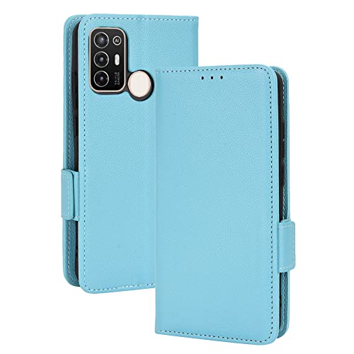 AMWEI Hülle für ZTE Blade A52 Hülle, Premium TPU/PU Leder Klappbar Tasche Schutzhülle Handyhülle mit Standfunktion & Kartensteckplätzen, Hellblau AMWEI Hülle für ZTE Blade A52 Hülle, Premium TPU/PU Leder Klappbar Tasche Schutzhülle Handyhülle mit Standfunktion & Kartensteckplätzen, Hellblau von AMWEI