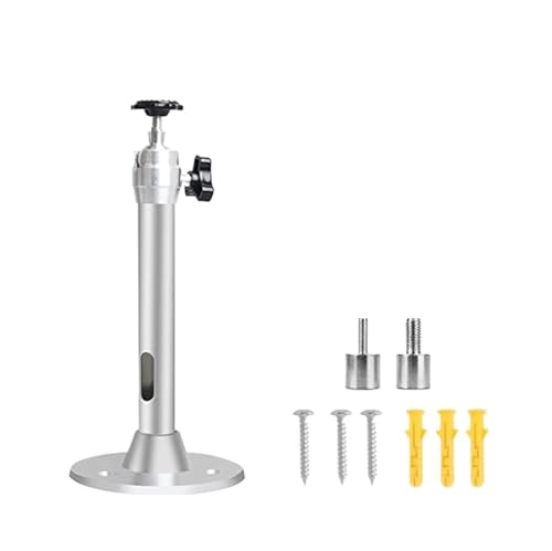 AMYSTY Beamer Halterung Platzsparender Deckenprojektorhalterung, Verstellbar, Vielseitige Hängehalterung for Projektoren Projektor Halterung Für Büro(Silver) von AMYSTY