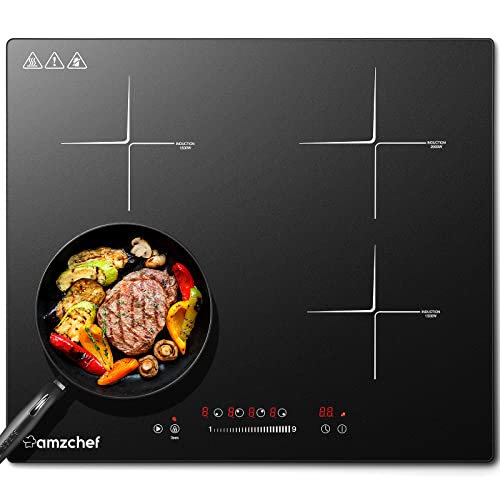 Induktionskochfeld,AMZCHEF 4 Zonen Einbau Induktionskochplatte 60 cm,kochplatten induktion mit 9 Leistungsstufen & 1-99Min Timer,Schieben Touch Control,Kindersicherung,Überhitzungsschutz,7000W Induktionskochfeld,AMZCHEF 4 Zonen Einbau Induktionskochplatte 60 cm,kochplatten induktion mit 9 Leistungsstufen & 1-99Min Timer,Schieben Touch Control,Kindersicherung,Überhitzungsschutz,7000W von AMZCHEF