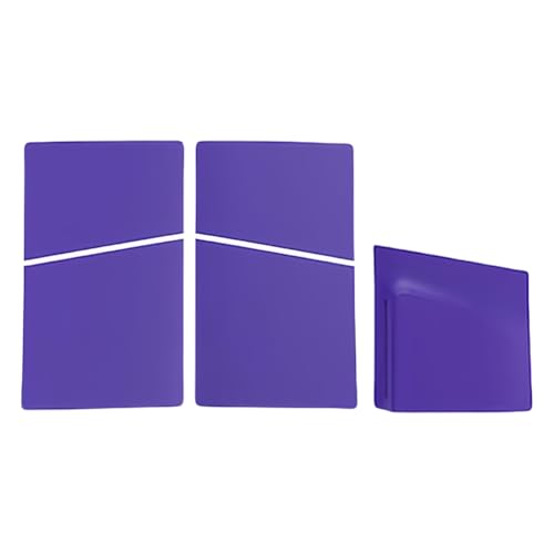 AMZLORD Ersatz Facplate Split ABS Hartschale Anti-Kratzer-Gesichtsplattenkonsole Abdeckung Staubdes Schutz der Schutzhülle Schockdicht for Playstation 5 Slim Disc/Digital Console von AMZLORD
