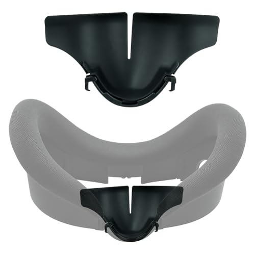 AMZLORD Silikon-Lichtblocker atmungsaktiv auslaufsicher Nasenpolster Kissen waschbar bequem for Meta/Oculus Quest 3 Headset-Zubehör von AMZLORD