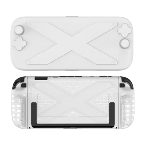 AMZLORD TPU+PC CASE Protective Case Deckung for for Switch 2 Konsole (weiß) von AMZLORD