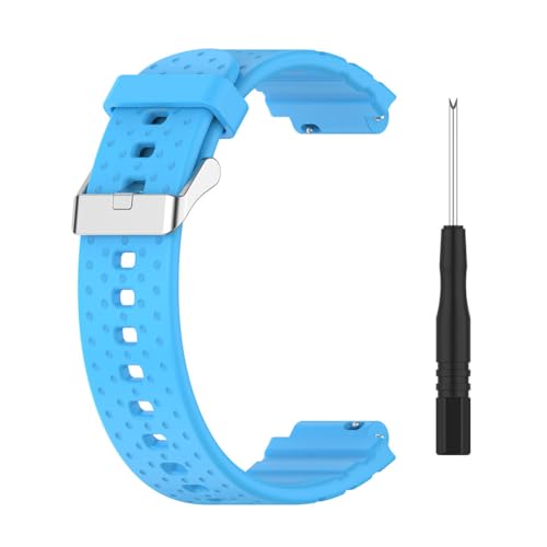 AMZLORD Uhrenarmband, einfarbig, Smartwatch-Armbänder, Silikon, verdickt, wasserdicht, bequem, für Xplora X5 Play Kinderuhr von AMZLORD