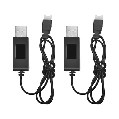AMZZN 2 x 3,7V USB-Ladekabel mit XH2.54-Anschluss zur Fernsteuerung von Autos, Schiffen, Drohnen, Segelflugzeugen, Quadcoptern und Hubschraubern; USB-Ladekabel für Lipo Akku 3,7V AMZZN 2 x 3,7V USB-Ladekabel mit XH2.54-Anschluss zur Fernsteuerung von Autos, Schiffen, Drohnen, Segelflugzeugen, Quadcoptern und Hubschraubern; USB-Ladekabel für Lipo Akku 3,7V von AMZZN