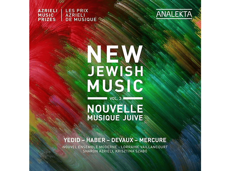 Azrieli,Sharon/Szabo,Krisztina - New Jewish Music,Vol.3 (CD) von ANALEKTA