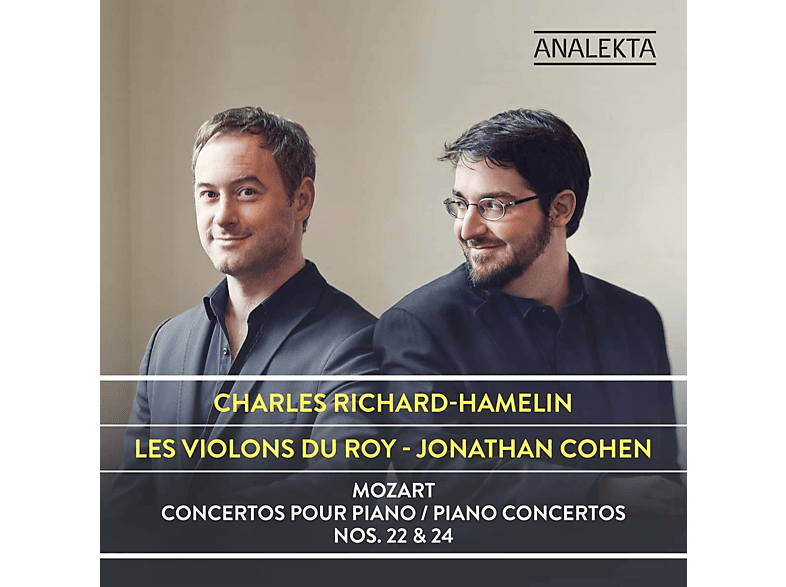 Jonathan Cohen, Charles Richard-hamelin, Les Violons Du Roy - Klavierkonzerte 22 And 24 (CD) von ANALEKTA