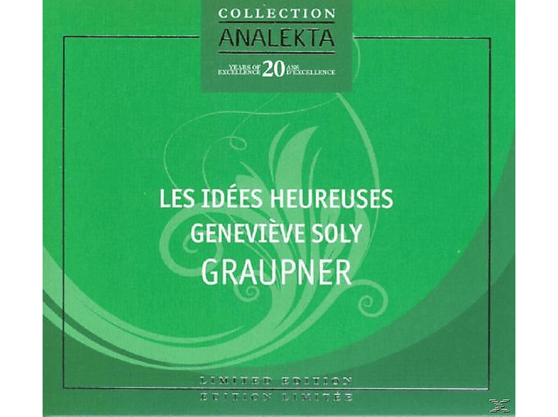 Les Idees Heureuses, Genevieve Soly - Instrumental-und Vokalmusik (CD) von ANALEKTA