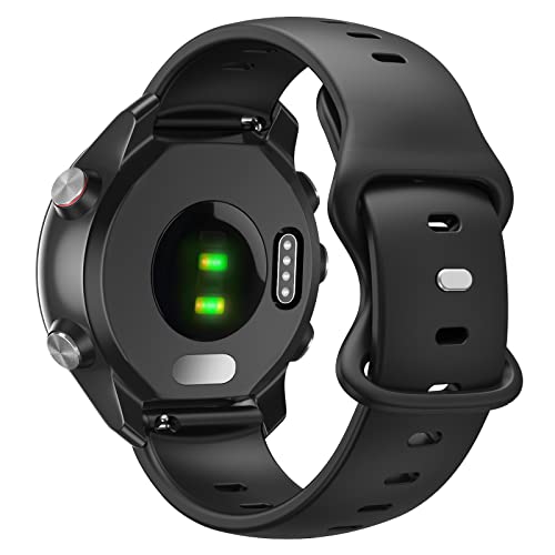 ANBEST 20mm Armband für Samsung Galaxy Watch Active 2 40mm 44mm Armband, Silikon Ersatzarmband mit Schmetterlingsschnalle für Galaxy Watch 6/5/4, Galaxy Watch 6 Classic 43mm 47mm, Vivoactive 3 ANBEST 20mm Armband für Samsung Galaxy Watch Active 2 40mm 44mm Armband, Silikon Ersatzarmband mit Schmetterlingsschnalle für Galaxy Watch 6/5/4, Galaxy Watch 6 Classic 43mm 47mm, Vivoactive 3 von ANBEST