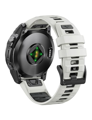 ANBEST Armband Kompatibel mit Fenix 6X/6X Pro/8 51mm/7X/7X Pro/3, Epix Pro Gen 2 51mm ersatzarmband 26mm Quick-fit Silikon für Fenix 5X/5X Plus/Descent MK1/MK 2i/MK 2 ANBEST Armband Kompatibel mit Fenix 6X/6X Pro/8 51mm/7X/7X Pro/3, Epix Pro Gen 2 51mm ersatzarmband 26mm Quick-fit Silikon für Fenix 5X/5X Plus/Descent MK1/MK 2i/MK 2 von ANBEST