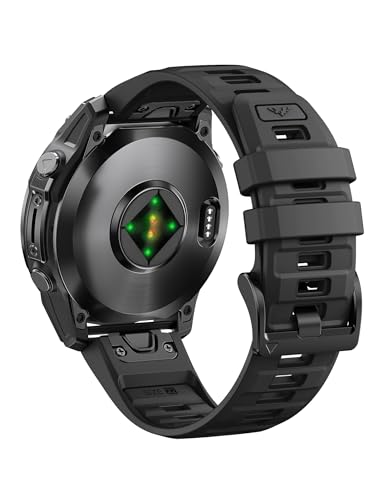 ANBEST Armband Kompatibel mit Fenix 7/7 Pro/6/6 Pro/8 47mm/5, Forerunner 965 Ersatzarmband 22mm Quick-fit Silikon für Epix 2/Forerunner 945/955 ANBEST Armband Kompatibel mit Fenix 7/7 Pro/6/6 Pro/8 47mm/5, Forerunner 965 Ersatzarmband 22mm Quick-fit Silikon für Epix 2/Forerunner 945/955 von ANBEST
