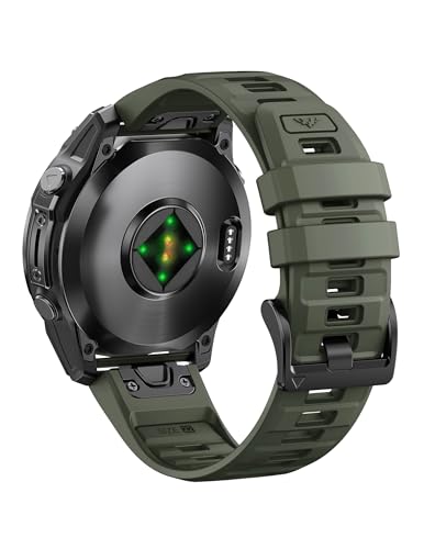ANBEST Armband Kompatibel mit Fenix 7/7 Pro/6/6 Pro/8 47mm/5, Forerunner 965 Ersatzarmband 22mm Quick-fit Silikon für Epix 2/Forerunner 945/955 ANBEST Armband Kompatibel mit Fenix 7/7 Pro/6/6 Pro/8 47mm/5, Forerunner 965 Ersatzarmband 22mm Quick-fit Silikon für Epix 2/Forerunner 945/955 von ANBEST