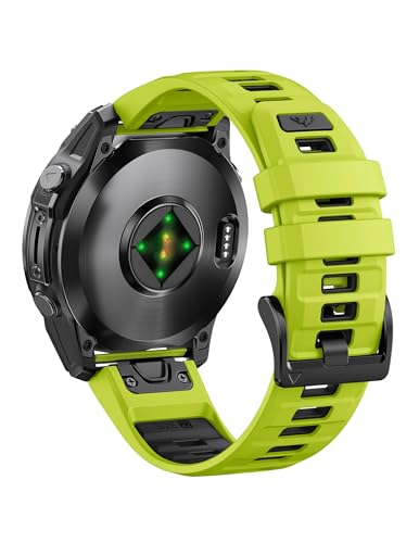 ANBEST Armband Kompatibel mit Fenix 7/7 Pro/6/6 Pro/8 47mm/5, Forerunner 965 Ersatzarmband 22mm Quick-fit Silikon für Epix 2/Forerunner 945/955 ANBEST Armband Kompatibel mit Fenix 7/7 Pro/6/6 Pro/8 47mm/5, Forerunner 965 Ersatzarmband 22mm Quick-fit Silikon für Epix 2/Forerunner 945/955 von ANBEST