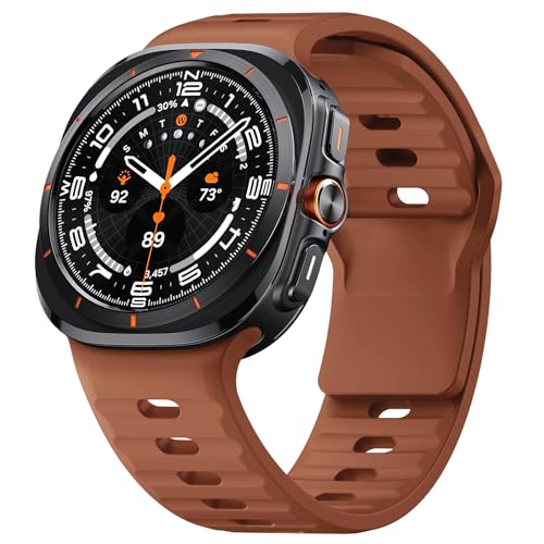 ANBEST Armband für Samsung Galaxy Watch Ultra Armband 47 mm, Weiches Silikon Uhrenarmband mit Verstellbarer Dornschließe für Galaxy Watch Ultra Sport Ersatzarmband ANBEST Armband für Samsung Galaxy Watch Ultra Armband 47 mm, Weiches Silikon Uhrenarmband mit Verstellbarer Dornschließe für Galaxy Watch Ultra Sport Ersatzarmband von ANBEST