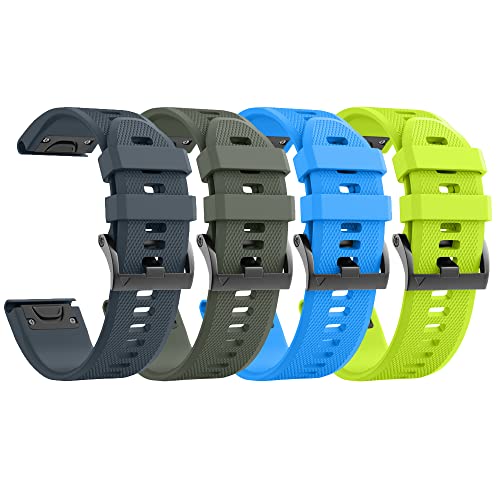 ANBEST Kompatibel mit Fenix 5X/Fenix 6X/Fenix 7X Armband, 26mm Schnellverschluss Ersatzarmband für Fenix 5X Plus/Fenix 6X Pro/Fenix 3/Fenix 3HR/Enduro/Descent MK2/MK1 Armbänder ANBEST Kompatibel mit Fenix 5X/Fenix 6X/Fenix 7X Armband, 26mm Schnellverschluss Ersatzarmband für Fenix 5X Plus/Fenix 6X Pro/Fenix 3/Fenix 3HR/Enduro/Descent MK2/MK1 Armbänder von ANBEST