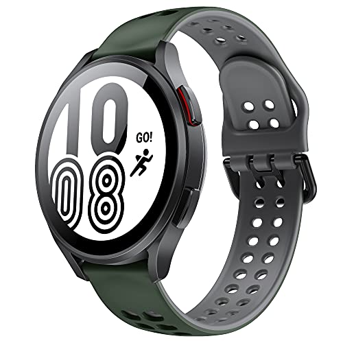 ANBEST Kompatibel mit Garmin Vivoactive 3/Venu/Forerunner 245/645/Vivomove HR Armband, Silikon Sport Ersatzarmband für Galaxy Watch 4 Uhrenarmband für Frauen & Männer ANBEST Kompatibel mit Garmin Vivoactive 3/Venu/Forerunner 245/645/Vivomove HR Armband, Silikon Sport Ersatzarmband für Galaxy Watch 4 Uhrenarmband für Frauen & Männer von ANBEST