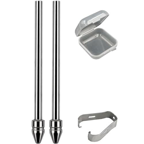 ANBOO 2 Pcs Metallmaterial s Pen Spitzen Kompatibel Mit Samsung s Pen,Spitzen Kompatibel Für Samsung Galaxy Tab s9 S9Ultra S9FE,Mit Klammern von ANBOO