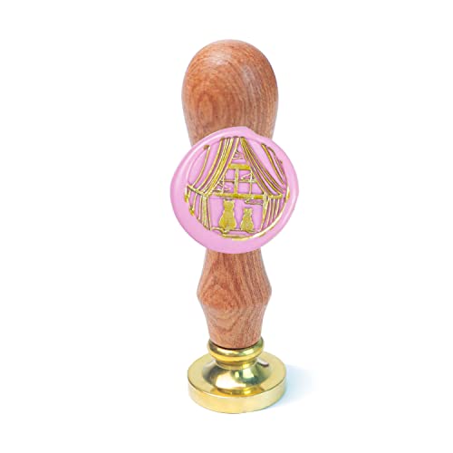 Wachs-Siegel-Stempel, ANBOSE Tier-Siegel-Wachs-Stempel mit abnehmbarem Messingkopf Holzgriff, Katzen Wachs-Siegel-Stempel für Umschlag-Siegel-Wachs Wachs-Siegel-Stempel, ANBOSE Tier-Siegel-Wachs-Stempel mit abnehmbarem Messingkopf Holzgriff, Katzen Wachs-Siegel-Stempel für Umschlag-Siegel-Wachs von ANBOSE