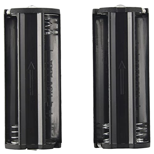 ANBP 2 Stueck Schwarzer Batteriehalter Fuer 3 X 1,5 V AAA Batterien Taschenlampen Fackel ANBP 2 Stueck Schwarzer Batteriehalter Fuer 3 X 1,5 V AAA Batterien Taschenlampen Fackel von ANBP