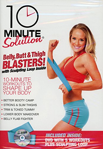 10 MINUTE SOLUTION BELLY BUTT & THIGH BLASTERS W/SCULPTING LOOP (DVD/FF) von ANCHOR BAY