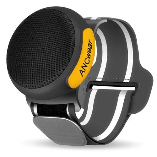 ANCwear TWS Tragbar Bluetooth Lautsprecher, Bluetooth Lautsprecher klein, IPX6 Wasserdicht, True Wireless Stereo Funktion, White Noise Funktion: Stressabbau und Einschlafhilfe von ANCwear