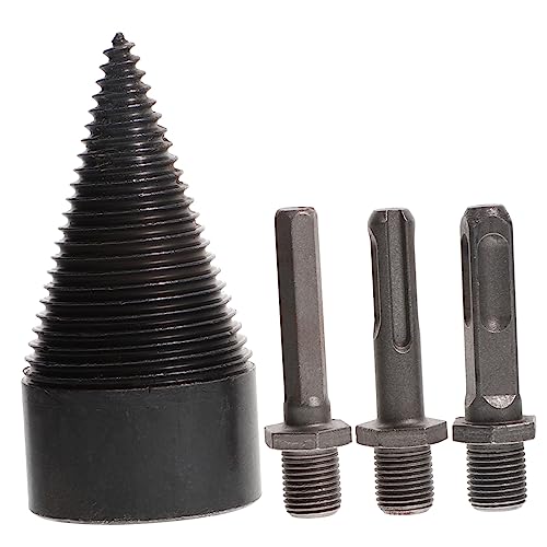 ANDRESLAD 1Satz Splitterbohrer mit Umrüstadapter für Bohrmaschinen Holzbohrer für Effektives Spalten von Holz für Walnuss ANDRESLAD 1Satz Splitterbohrer mit Umrüstadapter für Bohrmaschinen Holzbohrer für Effektives Spalten von Holz für Walnuss von ANDRESLAD
