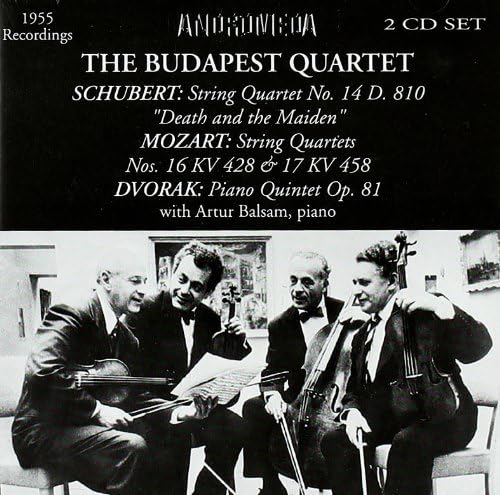 Budapest Quartett Live: Schubert-Mozart- von ANDROMEDA