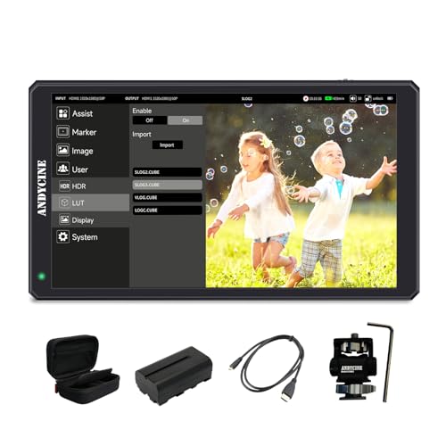 ANDYCINE C6R 6 Zoll Touchscreen Kamera DSLR Filed Monitor mit USB 2.0 Recorder 3D LUT Wellenform 4K HDMI 1920x1080 Full HD Kamera Feld Videomonitor ANDYCINE C6R 6 Zoll Touchscreen Kamera DSLR Filed Monitor mit USB 2.0 Recorder 3D LUT Wellenform 4K HDMI 1920x1080 Full HD Kamera Feld Videomonitor von ANDYCINE