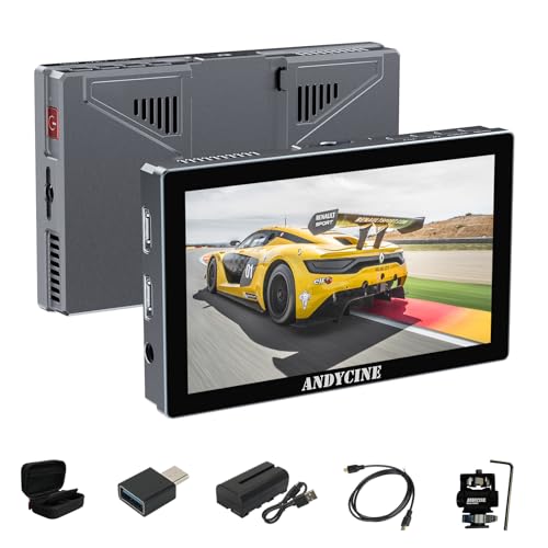 ANDYCINE X5 5.5 Zoll 1200 Nits Kamera Field Monitor,4K HDMI 60HZ Touchscreen Kamera Feld DSLR Monitor mit Aluminium Gehäuse F550C Batterie RGB Parade, Focus Peaking 3D LUTs Wellenform HDR Monitor ANDYCINE X5 5.5 Zoll 1200 Nits Kamera Field Monitor,4K HDMI 60HZ Touchscreen Kamera Feld DSLR Monitor mit Aluminium Gehäuse F550C Batterie RGB Parade, Focus Peaking 3D LUTs Wellenform HDR Monitor von ANDYCINE