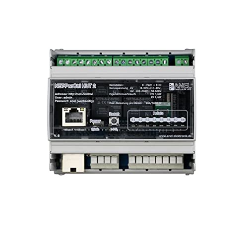 ANEL NET-PWRCTRL Hut 2 LV-S - 8 Ethernet/Internet gesteuerte Relais von ANEL