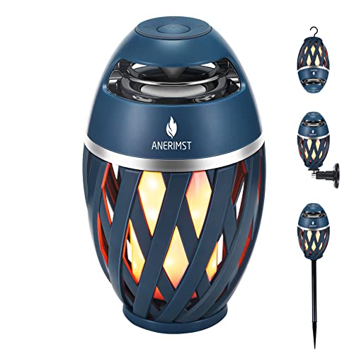ANERIMST Bluetooth-Lautsprecher für den Außenbereich, Geschenke für Männer, Frauen, Papa, Mutter, wasserdichte, kabellose Taschenlampe, LED-Licht, Flammenlautsprecher für Campingzubehör, lauter Ton ANERIMST Bluetooth-Lautsprecher für den Außenbereich, Geschenke für Männer, Frauen, Papa, Mutter, wasserdichte, kabellose Taschenlampe, LED-Licht, Flammenlautsprecher für Campingzubehör, lauter Ton von ANERIMST