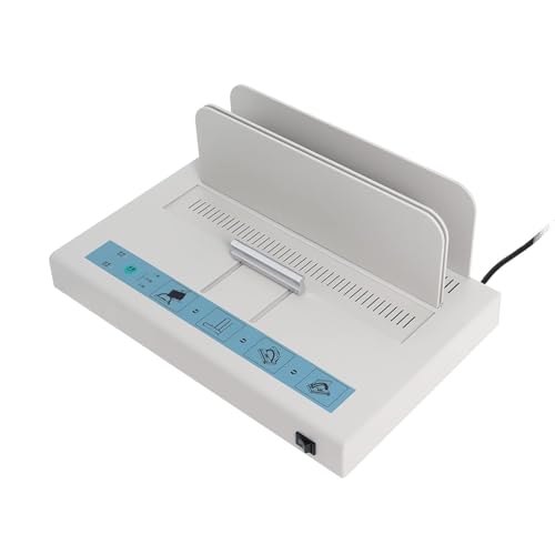 Elektrisches Thermobindegerät, 220 V Heißklebebindegerät mit 3 Temperaturreglern, Heißklebebindegerät mit max. 50 mm Bindestärke, Desktop-Heißklebebindegerät für Copyshop Zuhause Elektrisches Thermobindegerät, 220 V Heißklebebindegerät mit 3 Temperaturreglern, Heißklebebindegerät mit max. 50 mm Bindestärke, Desktop-Heißklebebindegerät für Copyshop Zuhause von ANGDI