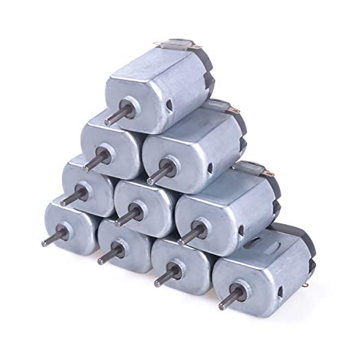 ANGEEK 10x Mini Motor DC 1.5V-6V Micro130 Elektromotor 23000RPM Starker Magnetischer Motor für Spielzeug Auto Roboter DIY Fan Wissenschaft Projekt STEM ANGEEK 10x Mini Motor DC 1.5V-6V Micro130 Elektromotor 23000RPM Starker Magnetischer Motor für Spielzeug Auto Roboter DIY Fan Wissenschaft Projekt STEM von ANGEEK
