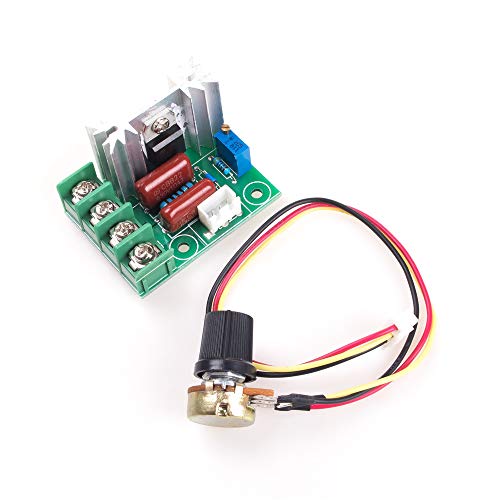 ANGEEK 2000W AC 50–220V 25A Drehzahlregler Spannungsregler SCR Dimmen Dimmer Thermostat von ANGEEK