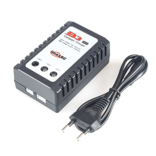 ANGEEK IMAX B3 AC 10W Kompaktes einfaches Balance Ladegerät für 2S/3S 7.4V/11.1V LiPo, einfaches LiPo Ladegerät für RC Quadcopter RC Drohne Auto Boot von ANGEEK