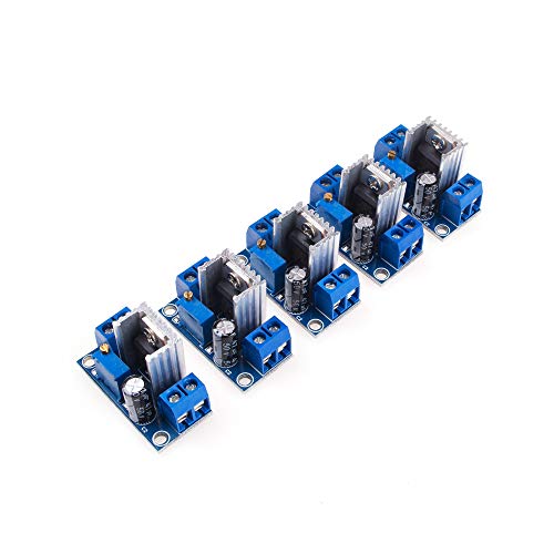 ANGEEK LM317 Spannungsregler DC-DC 1.5A 1.2~37V Converter Step Down Netzteil-Modul von ANGEEK